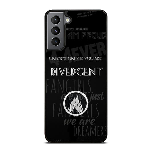 DIVERGENT QUOTE 2 Samsung Galaxy S21 Plus Case Cover