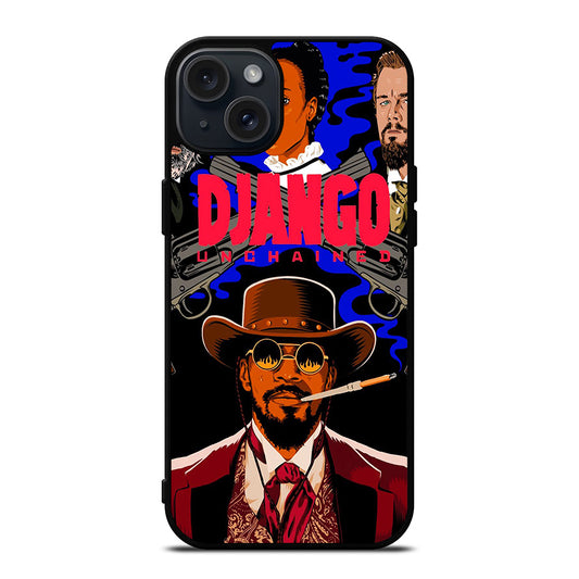 DJANGO UNCHAINED MOVIE POSTER iPhone 15 Plus Case Cover