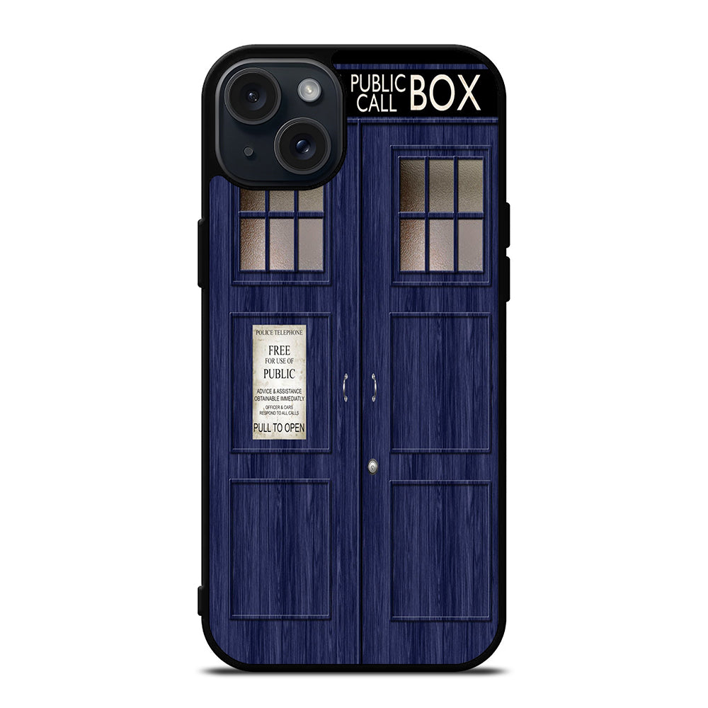 DOCTOR WHO TARDIS 3 iPhone 15 Plus Case Cover