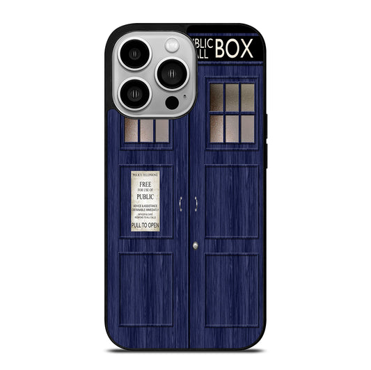 DOCTOR WHO TARDIS 3 iPhone 14 Pro Case Cover