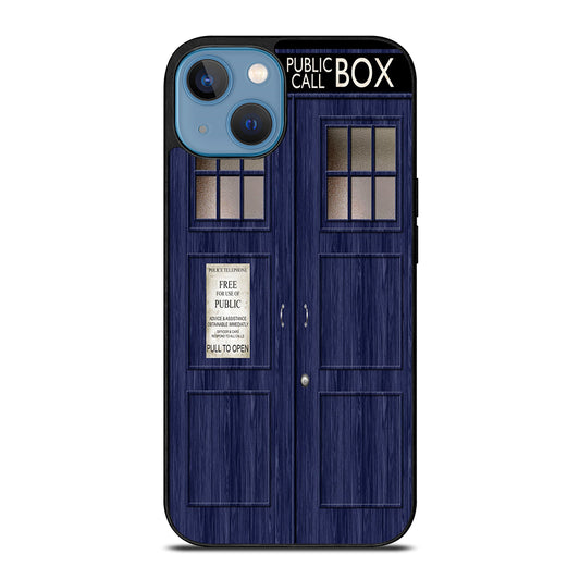 DOCTOR WHO TARDIS 3 iPhone 13 Case Cover