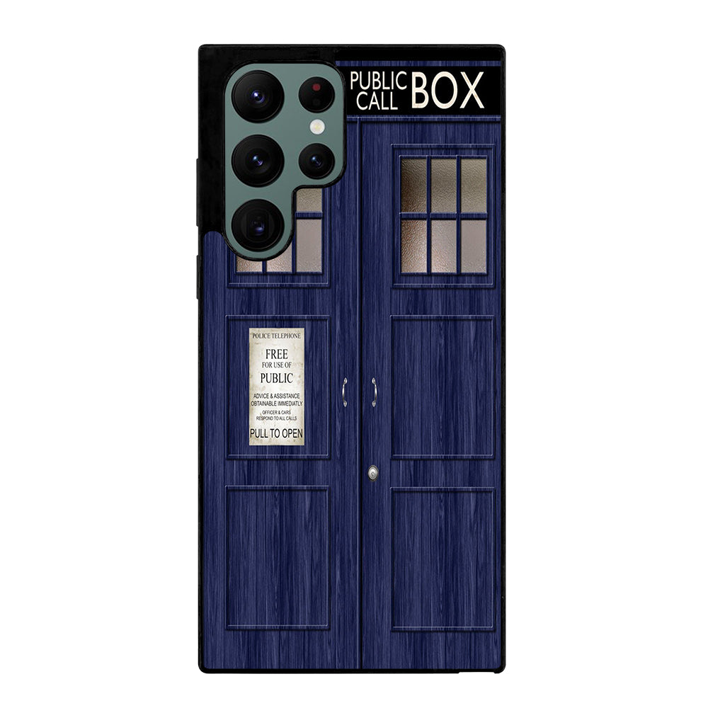 DOCTOR WHO TARDIS 3 Samsung Galaxy S22 Ultra Case Cover