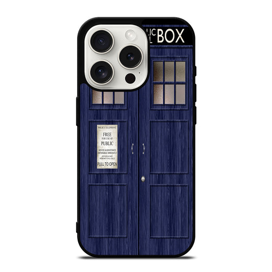 DOCTOR WHO TARDIS 3 iPhone 15 Pro Case Cover