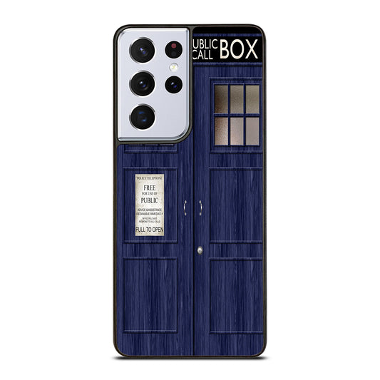 DOCTOR WHO TARDIS 3 Samsung Galaxy S21 Ultra Case Cover