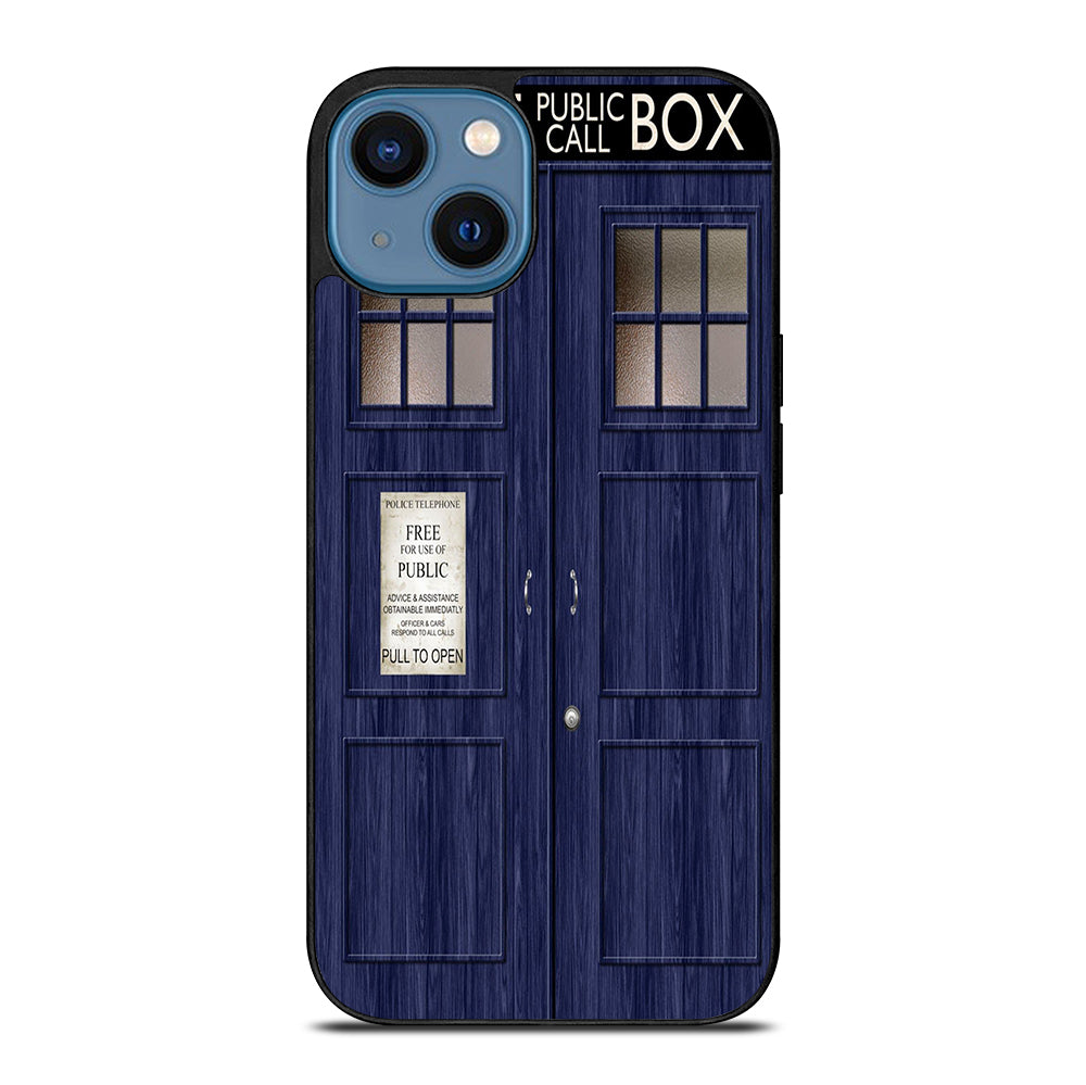 DOCTOR WHO TARDIS 3 iPhone 14 Case Cover