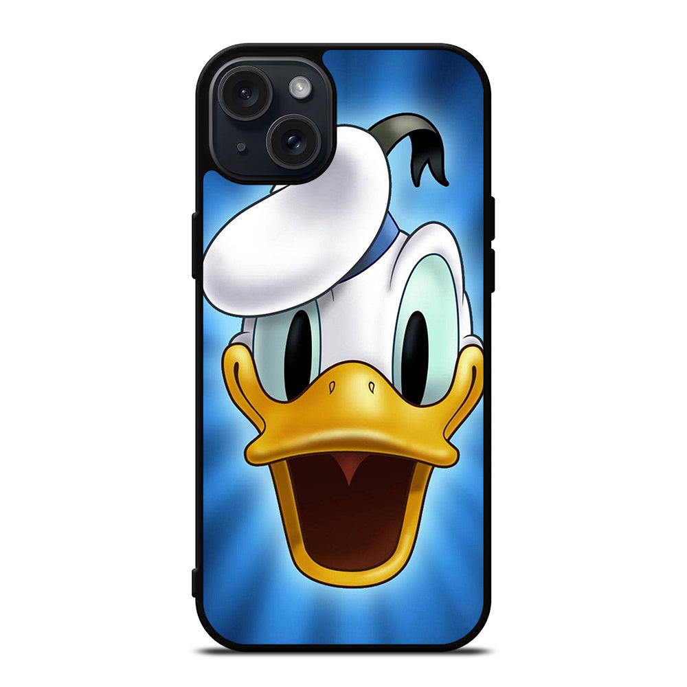 DONALD DUCK FACE CARTOON iPhone 15 Plus Case Cover