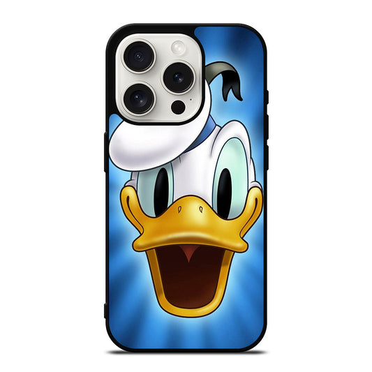 DONALD DUCK FACE CARTOON iPhone 15 Pro Case Cover