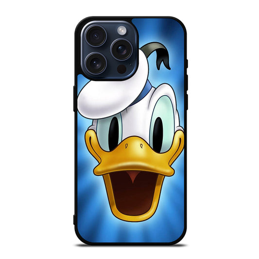 DONALD DUCK FACE CARTOON iPhone 15 Pro Max Case Cover