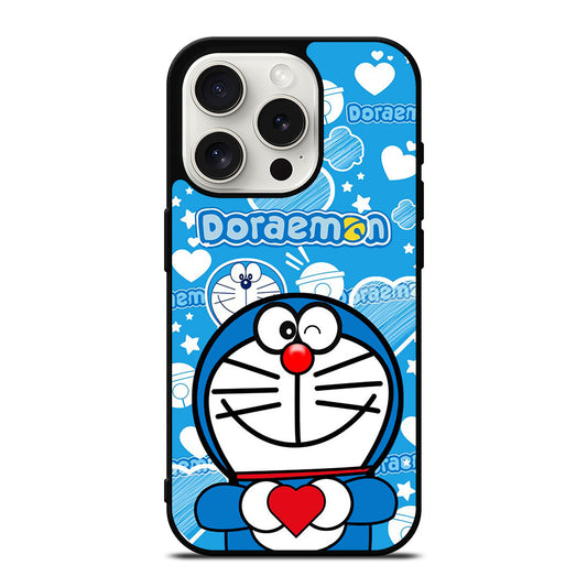 DORAEMON CUTE CARTOON iPhone 15 Pro Case Cover