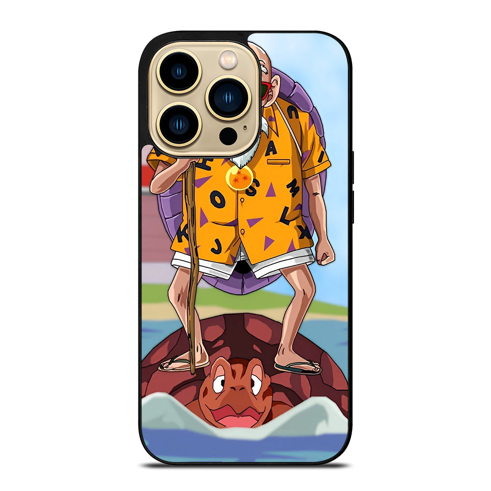 DRAGON BALL MASTER ROSHI ANIME SERIES iPhone 14 Pro Max Case Cover