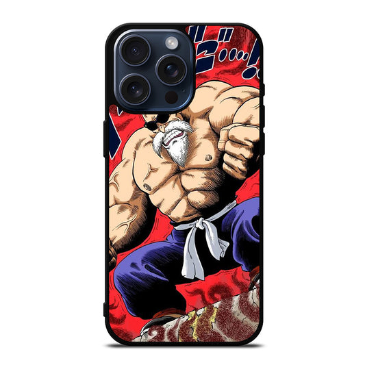 DRAGON BALL MASTER ROSHI MANGA iPhone 15 Pro Max Case Cover