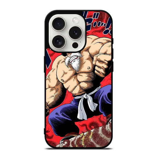 DRAGON BALL MASTER ROSHI MANGA iPhone 15 Pro Case Cover