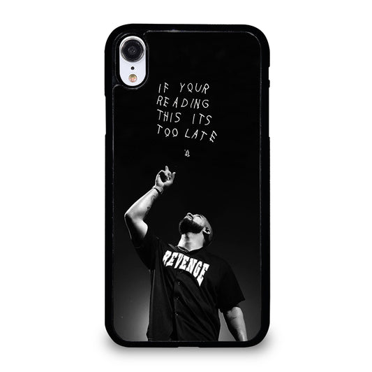 DRAKE RAPPER QUOTE iPhone XR Case Cover