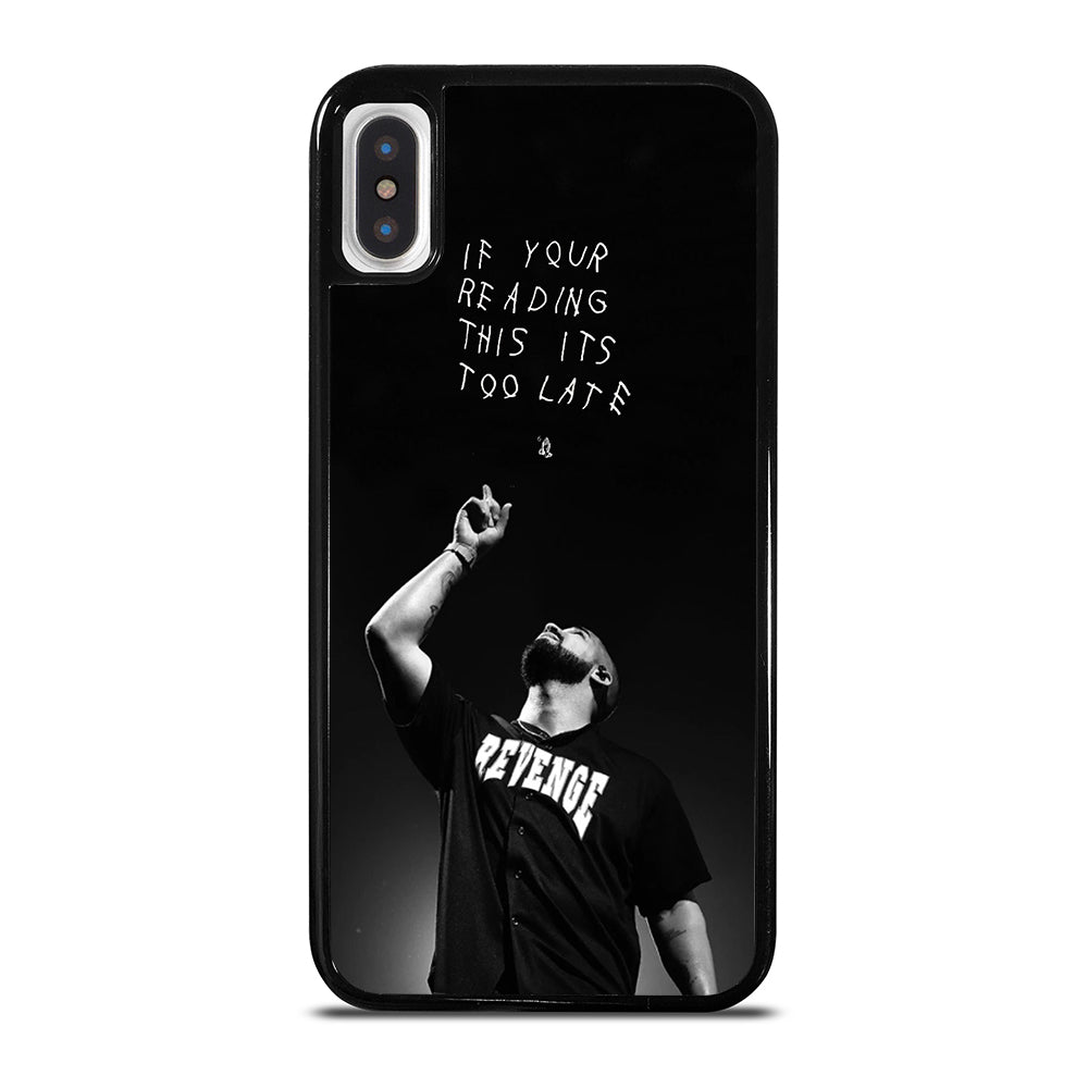 DRAKE RAPPER QUOTE iPhone X / XS Case Cover
