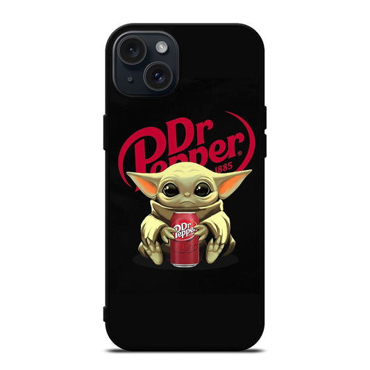 DR PEPPER BABY YODA iPhone 15 Plus Case Cover
