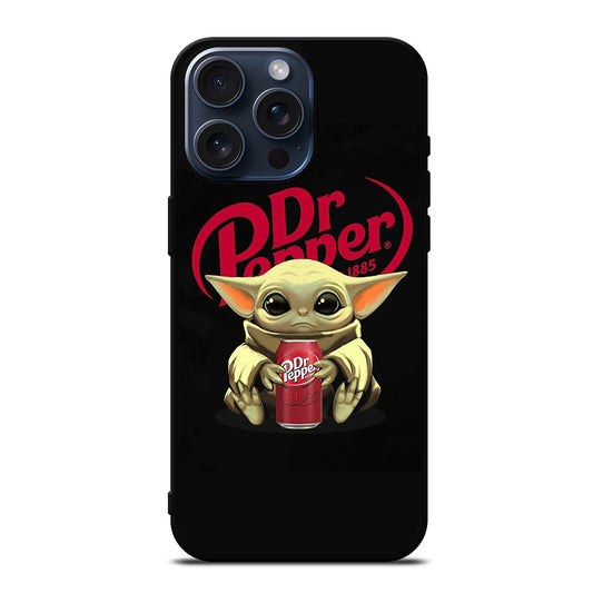 DR PEPPER BABY YODA iPhone 15 Pro Max Case Cover