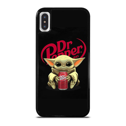 DR PEPPER BABY YODA iPhone X / XS Case Cover