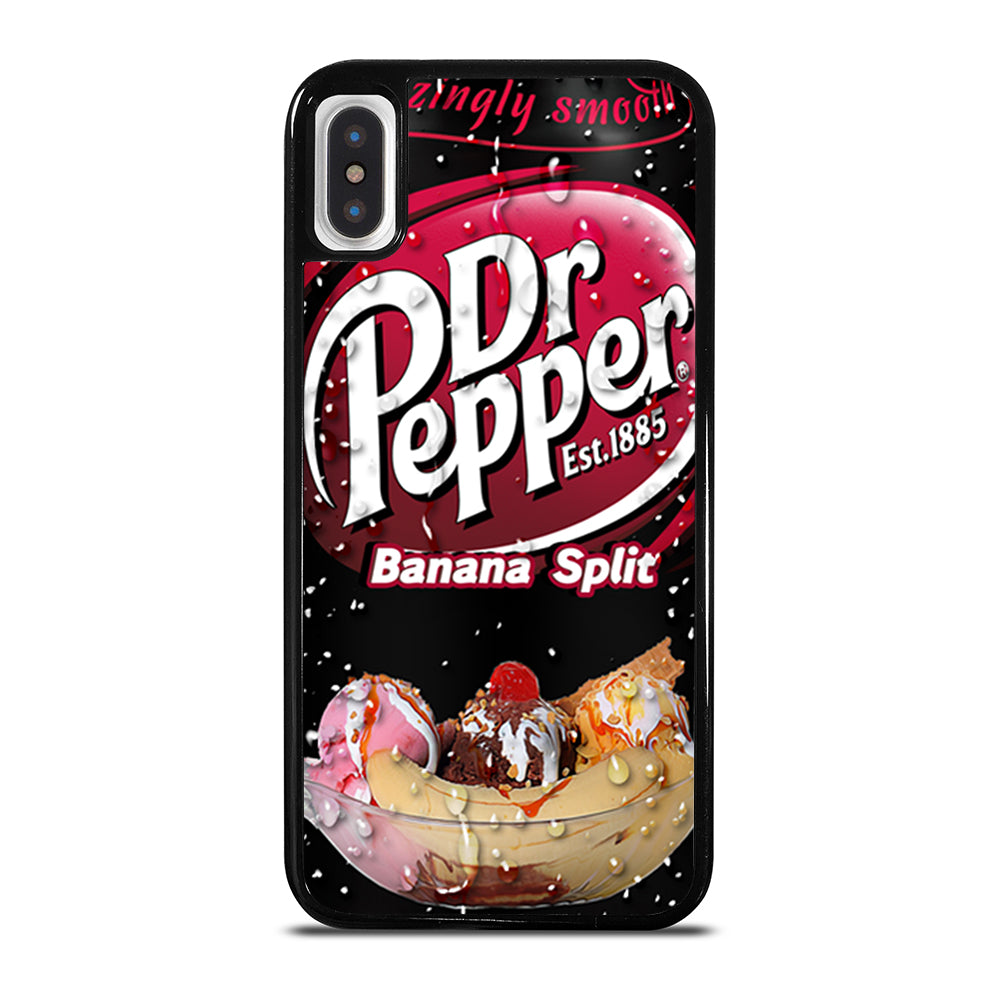 DR PEPPER BANANA SOFT DRINK iPhone X / XS Case Cover
