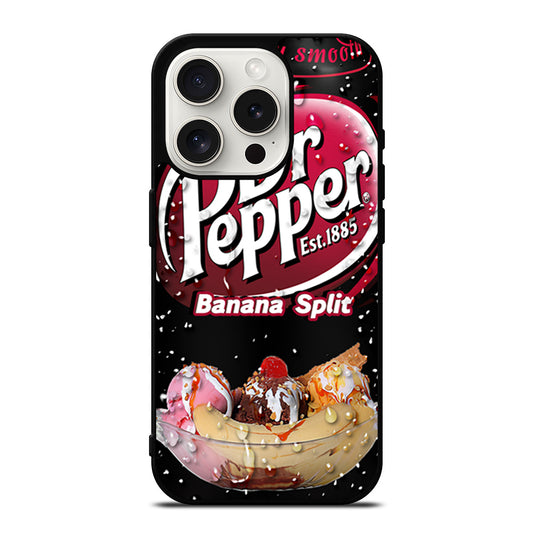 DR PEPPER BANANA SOFT DRINK iPhone 15 Pro Case Cover