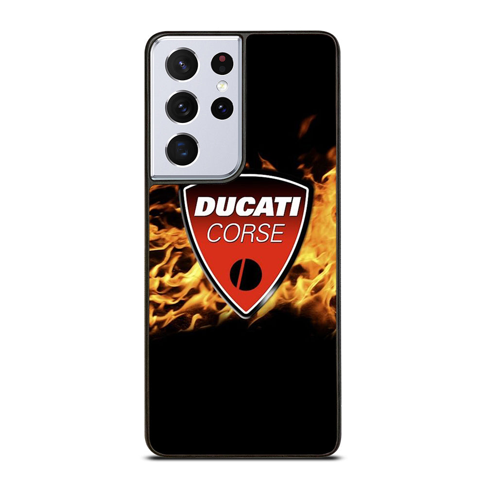 DUCATI FLAME LOGO Samsung Galaxy S21 Ultra Case Cover