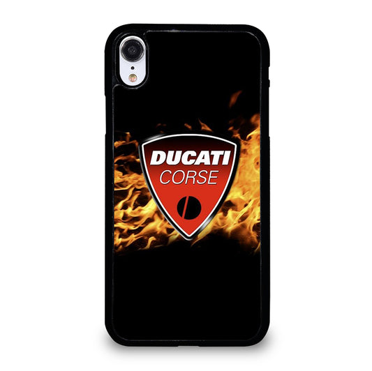 DUCATI FLAME LOGO iPhone XR Case Cover