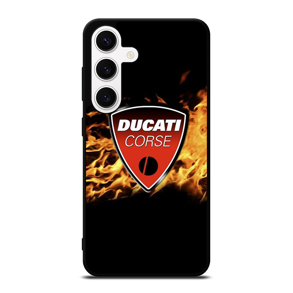 DUCATI FLAME LOGO Samsung Galaxy S24 Case Cover