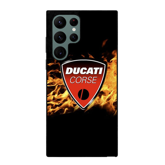 DUCATI FLAME LOGO Samsung Galaxy S22 Ultra Case Cover