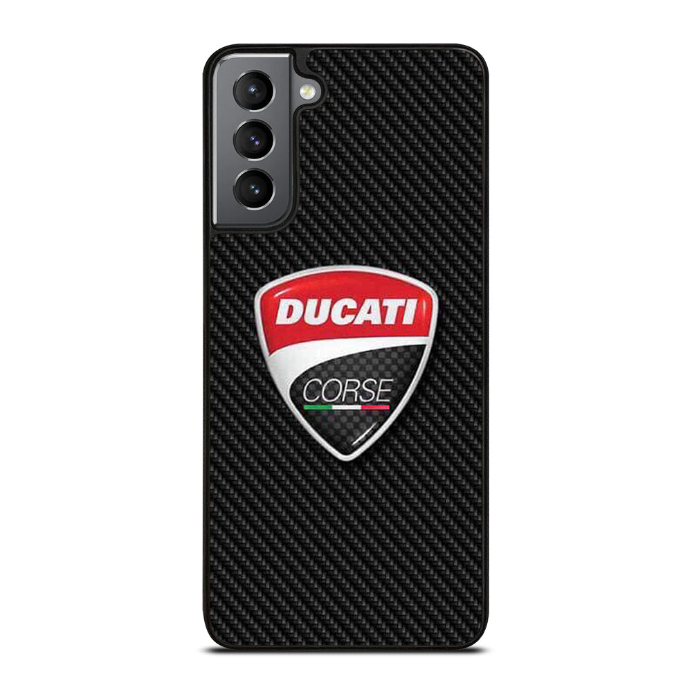 DUCATI LOGO CARBON Samsung Galaxy S21 Plus Case Cover