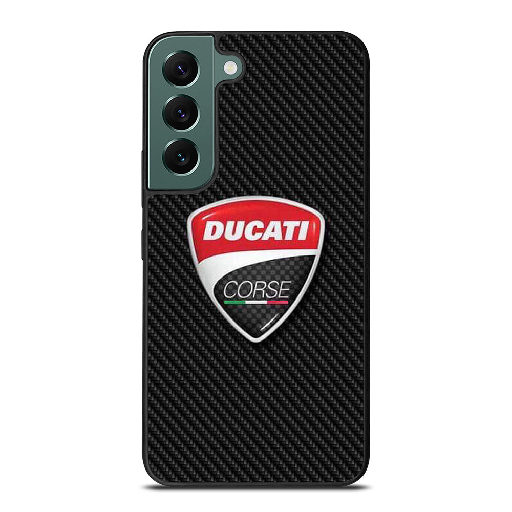 DUCATI LOGO CARBON Samsung Galaxy S22 Case Cover