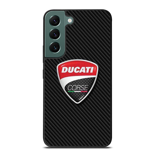 DUCATI LOGO CARBON Samsung Galaxy S22 Case Cover