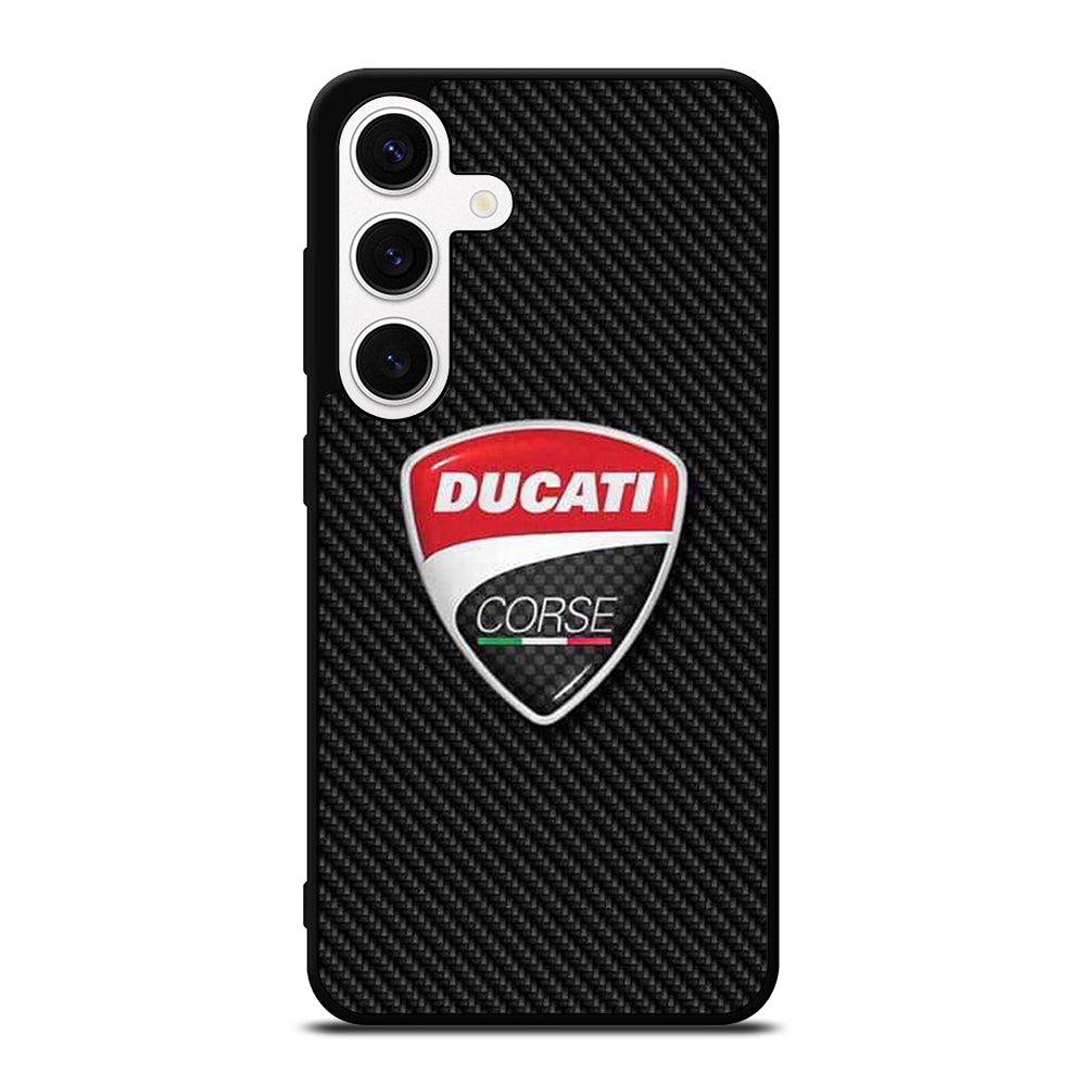 DUCATI LOGO CARBON Samsung Galaxy S24 Case Cover
