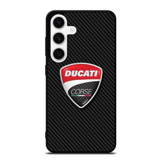 DUCATI LOGO CARBON Samsung Galaxy S24 Case Cover