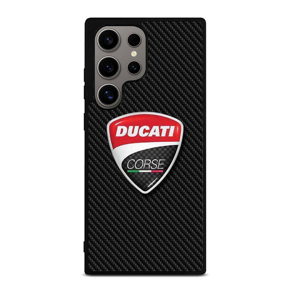 DUCATI LOGO CARBON Samsung Galaxy S24 Ultra Case Cover