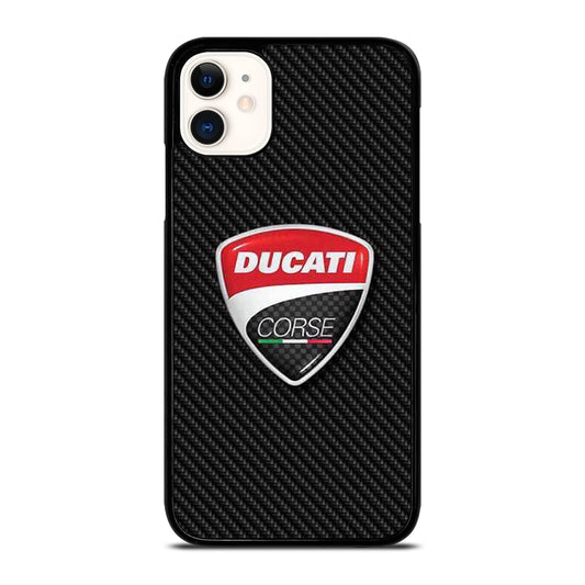 DUCATI LOGO CARBON iPhone 11 Case Cover