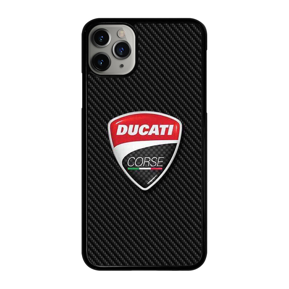DUCATI LOGO CARBON iPhone 11 Pro Max Case Cover
