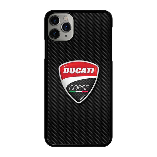 DUCATI LOGO CARBON iPhone 11 Pro Max Case Cover
