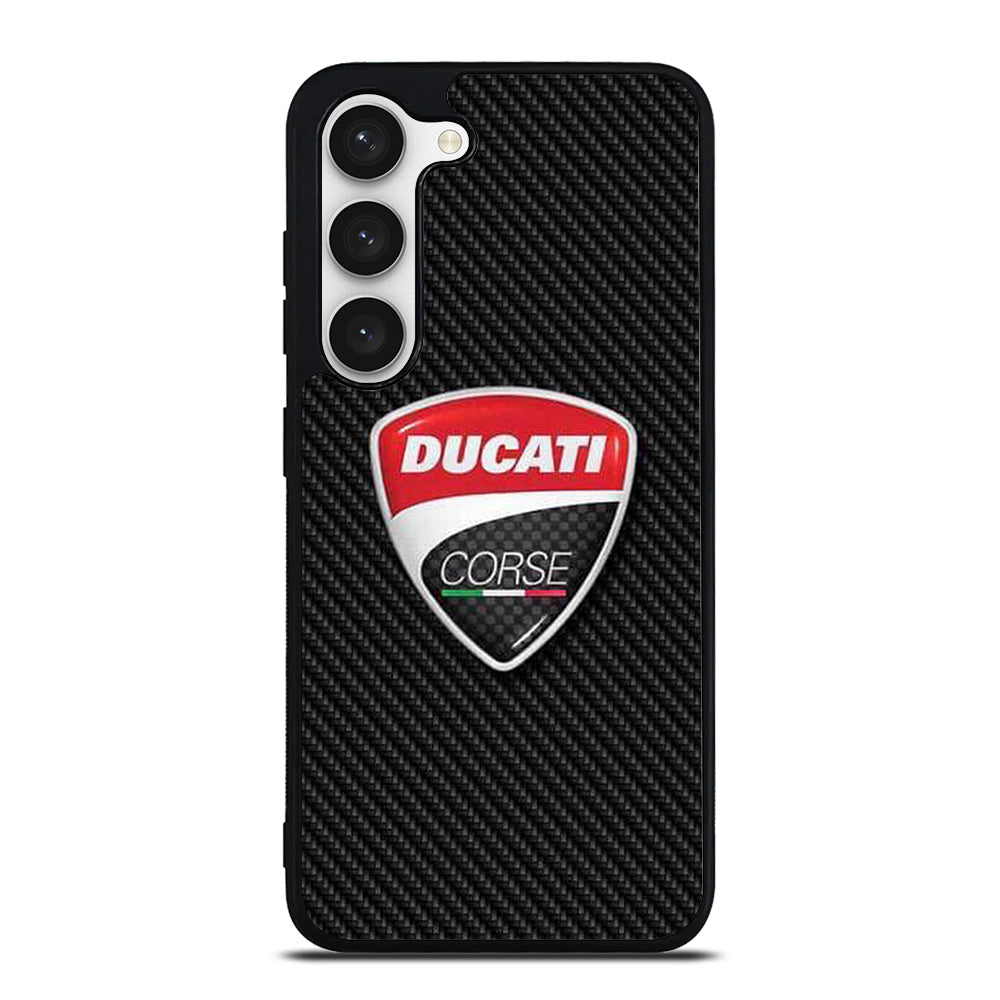 DUCATI LOGO CARBON Samsung Galaxy S23 Case Cover