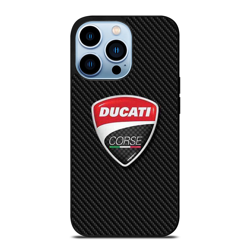 DUCATI LOGO CARBON iPhone 13 Pro Max Case Cover