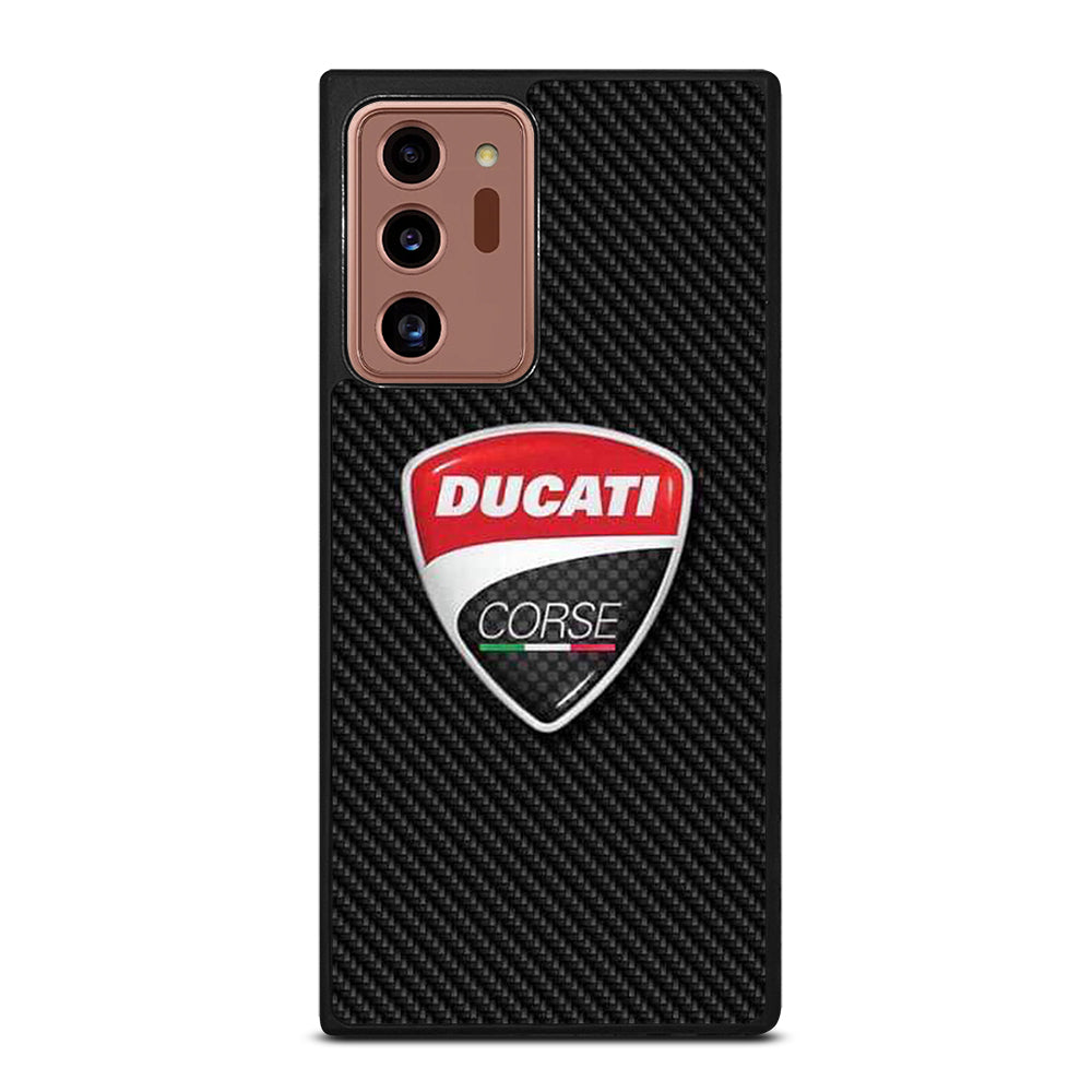 DUCATI LOGO CARBON Samsung Galaxy Note 20 Ultra Case Cover