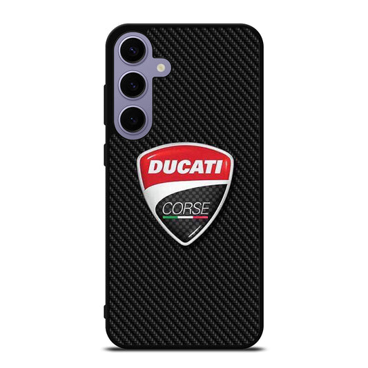 DUCATI LOGO CARBON Samsung Galaxy S24 Plus Case Cover