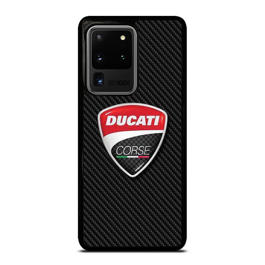 DUCATI LOGO CARBON Samsung Galaxy S20 Ultra Case Cover
