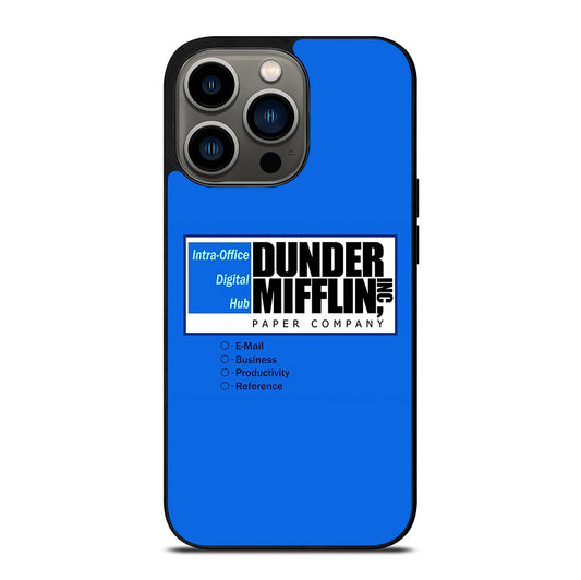DUNDER MIFFLIN LOGO 3 iPhone 13 Pro Case Cover