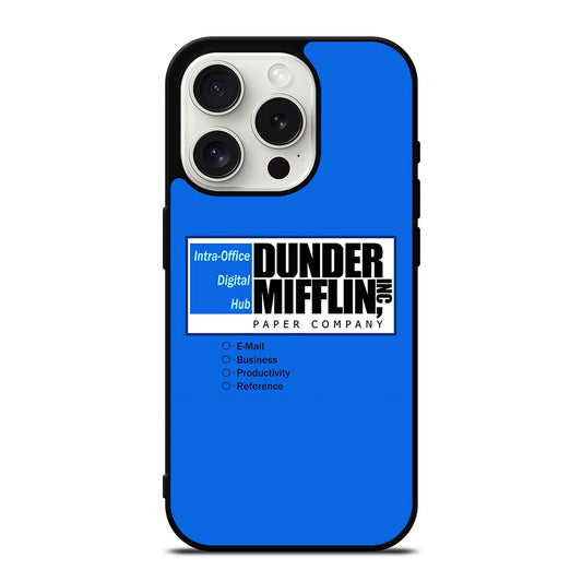 DUNDER MIFFLIN LOGO 3 iPhone 15 Pro Case Cover