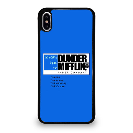 DUNDER MIFFLIN LOGO 3 iPhone XS Max Case Cover