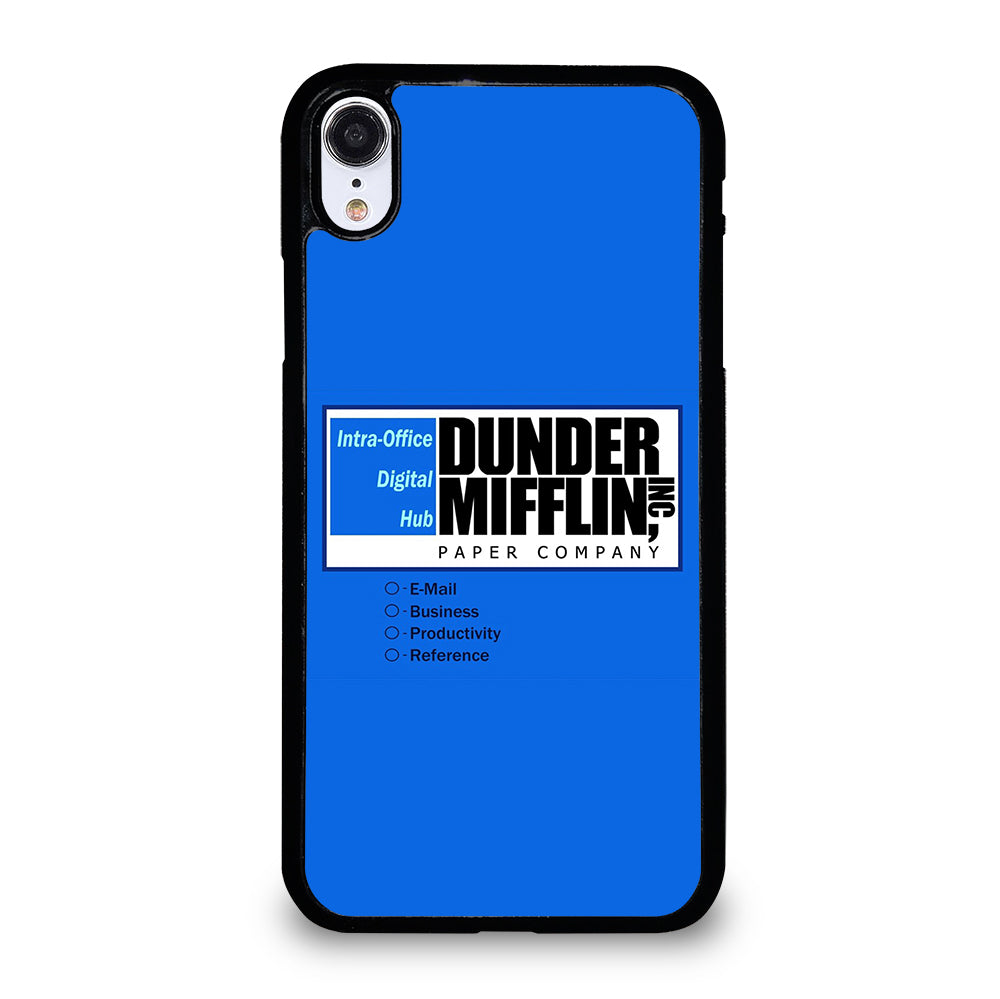 DUNDER MIFFLIN LOGO 3 iPhone XR Case Cover