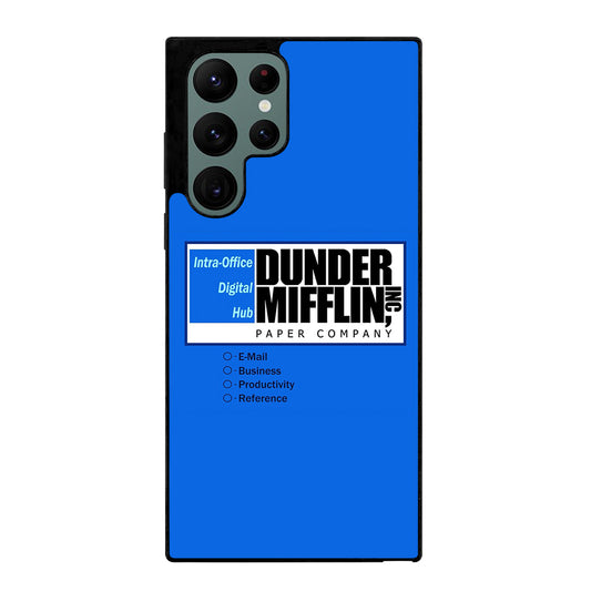 DUNDER MIFFLIN LOGO 3 Samsung Galaxy S22 Ultra Case Cover