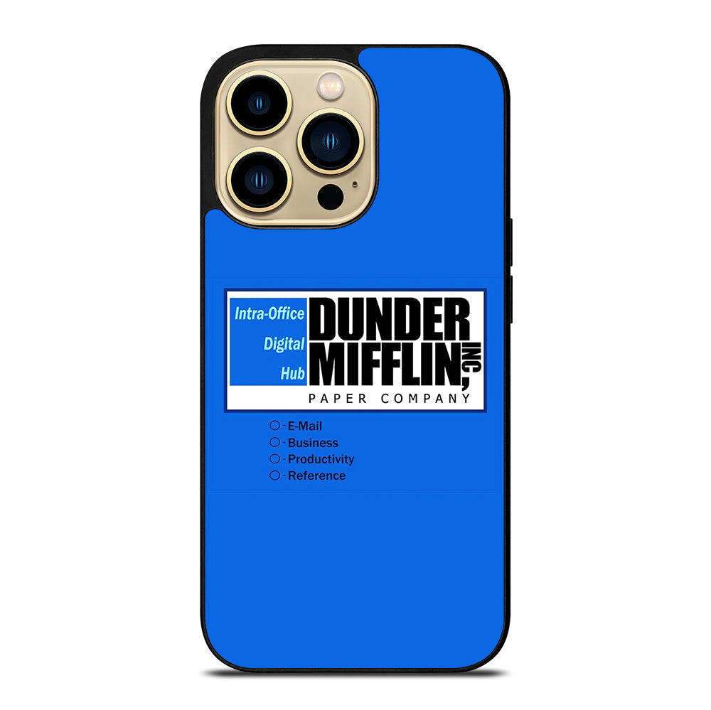 DUNDER MIFFLIN LOGO 3 iPhone 14 Pro Max Case Cover