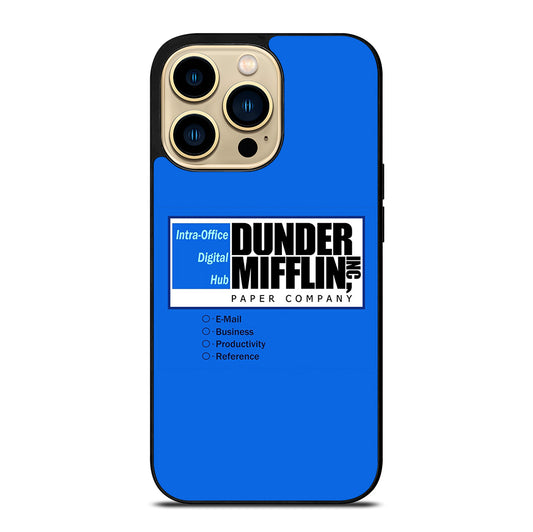 DUNDER MIFFLIN LOGO 3 iPhone 14 Pro Max Case Cover