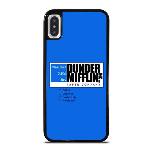 DUNDER MIFFLIN LOGO 3 iPhone X / XS Case Cover