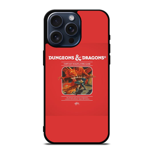 DUNGEONS AND DRAGONS ICON iPhone 15 Pro Max Case Cover